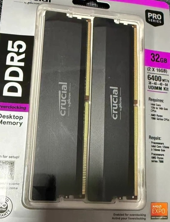 32GB DDR5 6000MHz RAM Kit, 16G - Ddr5 16Gb 6000Mhz 评论和价格