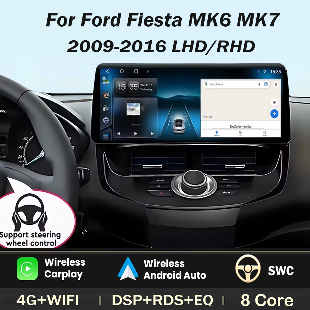 12.3-inch-For-Ford-Fiesta-MK6- - Ddr5 8Gb 评论和价格