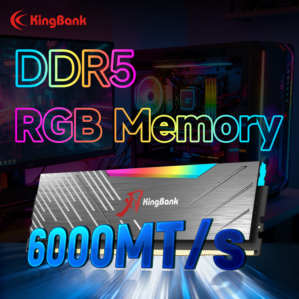 KingBank KRRB DDR5 RGB SoarBla - Ddr5 16Gb 6000Mhz 评论和价格