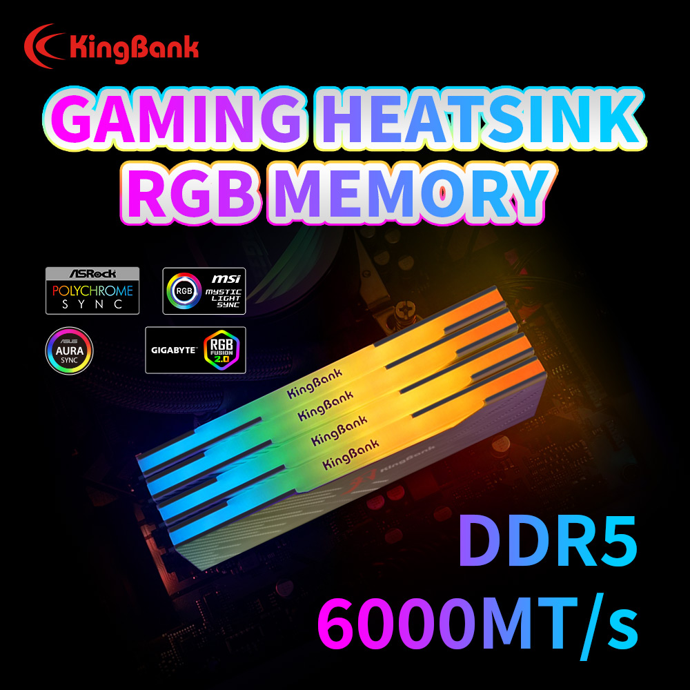 KingBank KRRB DDR5 RGB 16GB /1 - Ddr5 16Gb 6000Mhz 评论和价格
