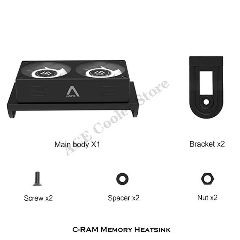 Alseye Memory RAM Cooler for D - Ddr5 Rgb Ram 评论和价格