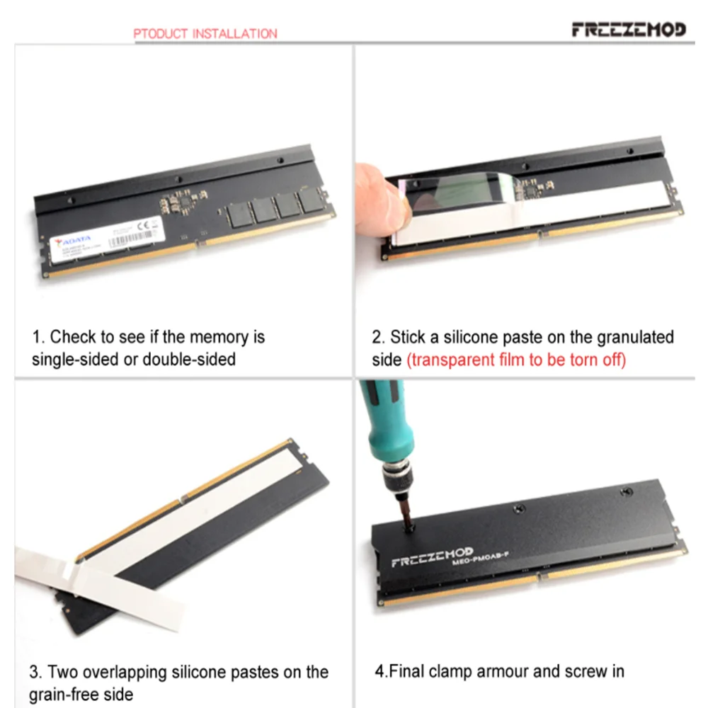 2Pcs FREEZEMOD Memory RAM Armo - Ddr5 Rgb Ram 评论和价格